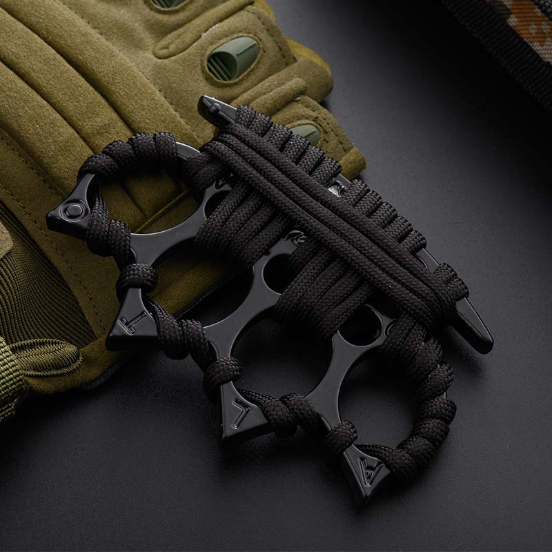 Cuspidal Four Fingers Brass Knuckles Self Defense Outdoor Gears