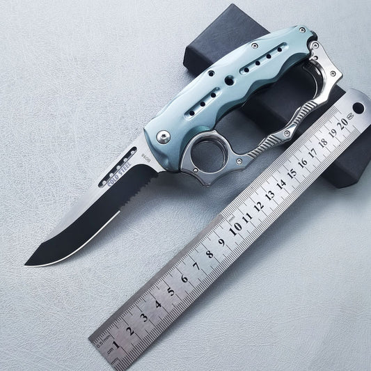 Knuckle Style knife Mecha Spring Assist Knife