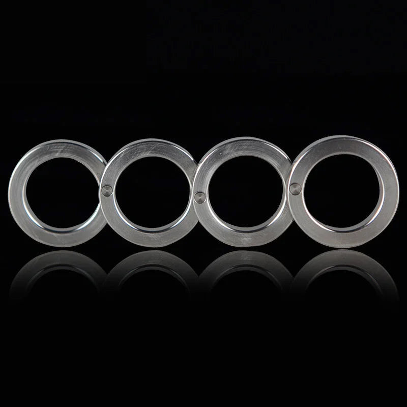 Four Finger Knuckle Duster Stainless Steel Foldable Defense